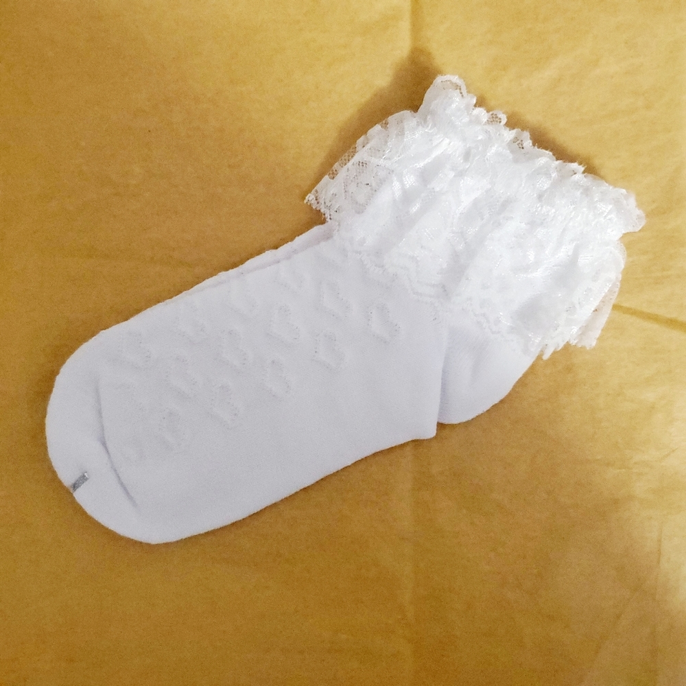 2 for $10 - Girls Size 9-12 Dress Socks